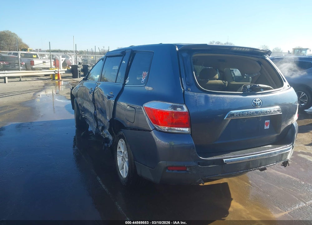 2013 TOYOTA HIGHLANDER VIN: 5TDZA3EH6DS040011