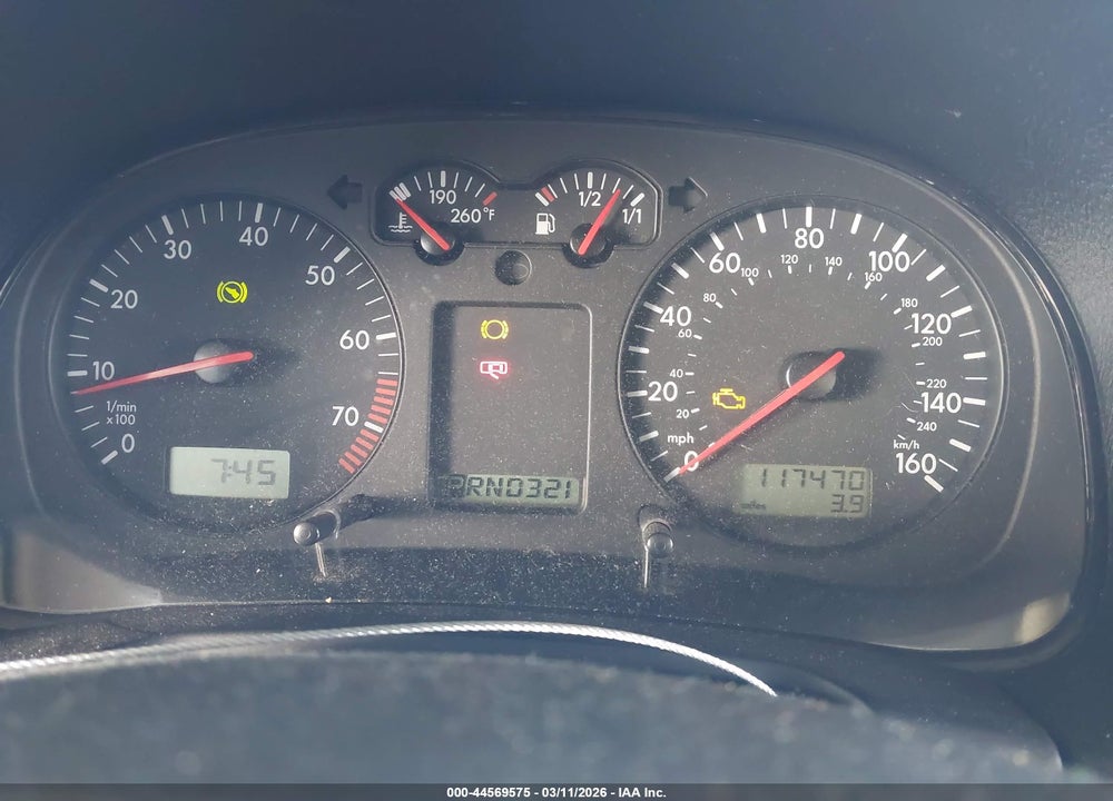 2002 VOLKSWAGEN JETTA GLS VIN: 3VWSK69M12M033825