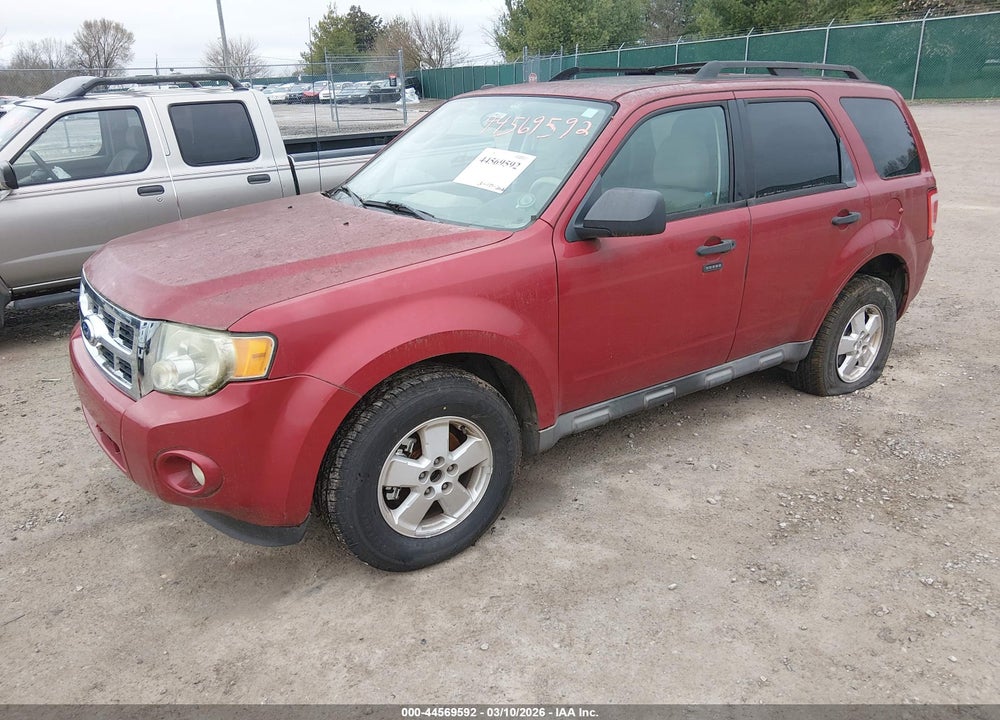 2010 FORD ESCAPE XLT VIN: 1FMCU0DG4AKD31836