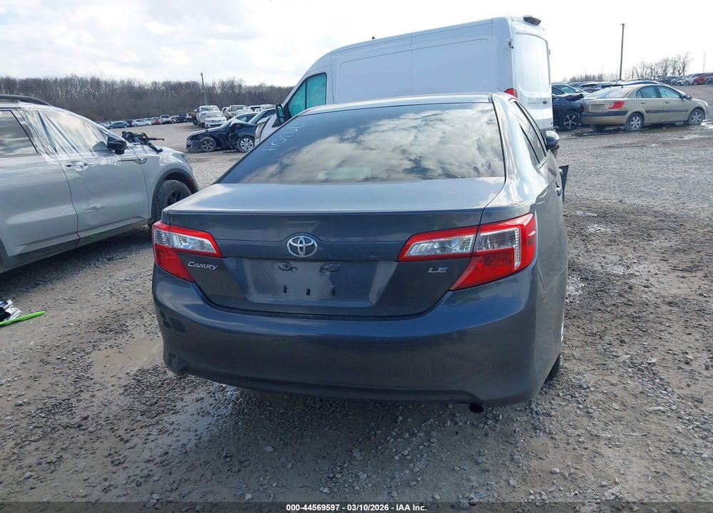 2012 TOYOTA CAMRY LE VIN: 4T4BF1FK7CR179304