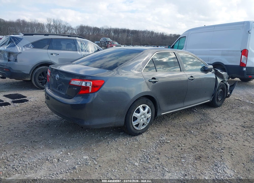2012 TOYOTA CAMRY LE VIN: 4T4BF1FK7CR179304