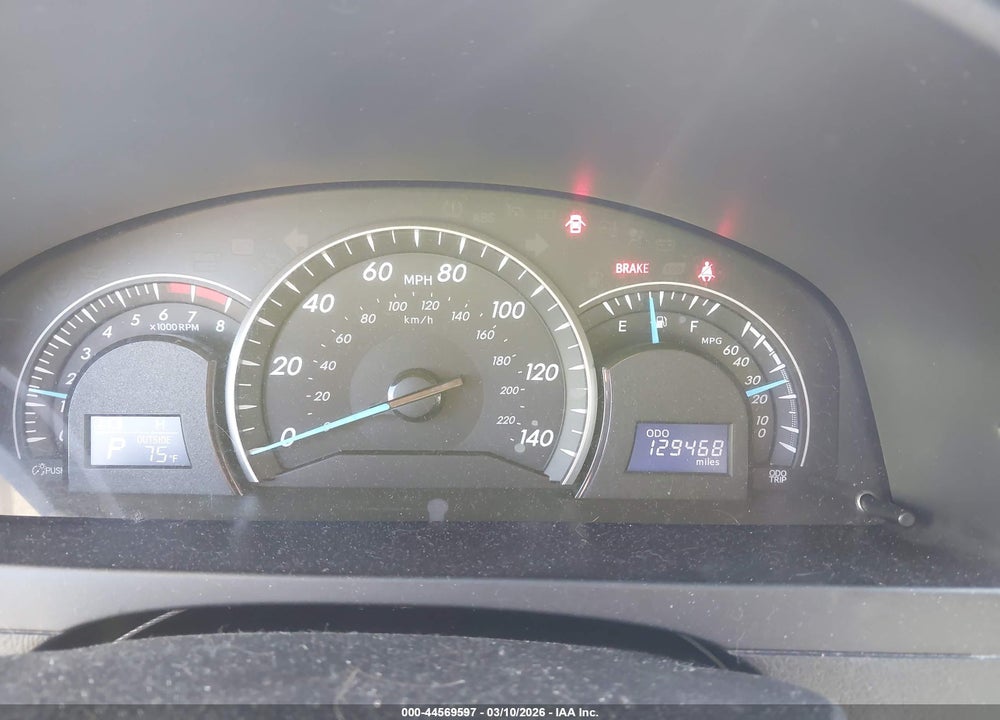 2012 TOYOTA CAMRY LE VIN: 4T4BF1FK7CR179304