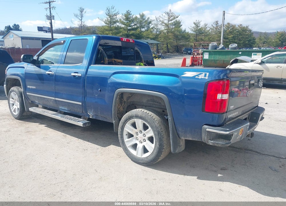 2015 GMC SIERRA 1500 SLT VIN: 1GTV2VECXFZ391310