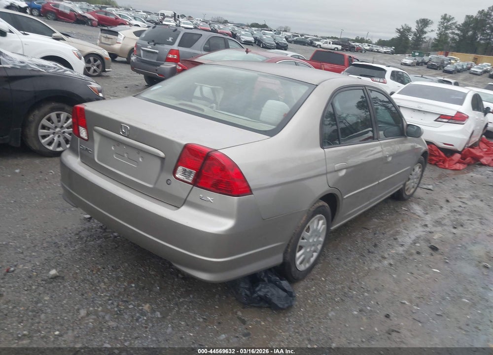2005 HONDA CIVIC LX VIN: 2HGES16515H525985