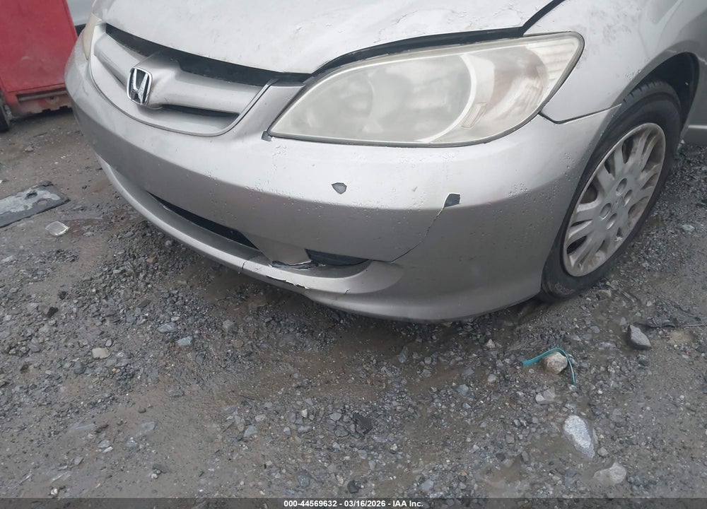 2005 HONDA CIVIC LX VIN: 2HGES16515H525985