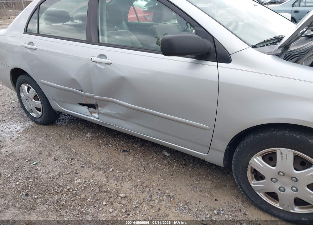 2006 TOYOTA COROLLA LE VIN: 2T1BR32E06C712287