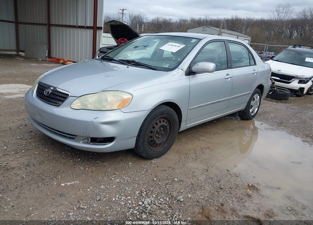 2006 TOYOTA COROLLA LE VIN: 2T1BR32E06C712287