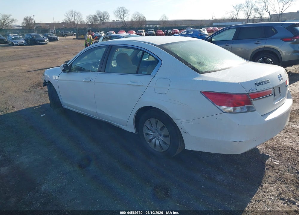 2012 HONDA ACCORD 2.4 LX VIN: 1HGCP2F39CA015182