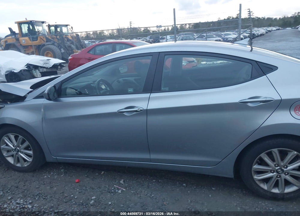 2015 HYUNDAI ELANTRA SE VIN: 5NPDH4AE3FH596745