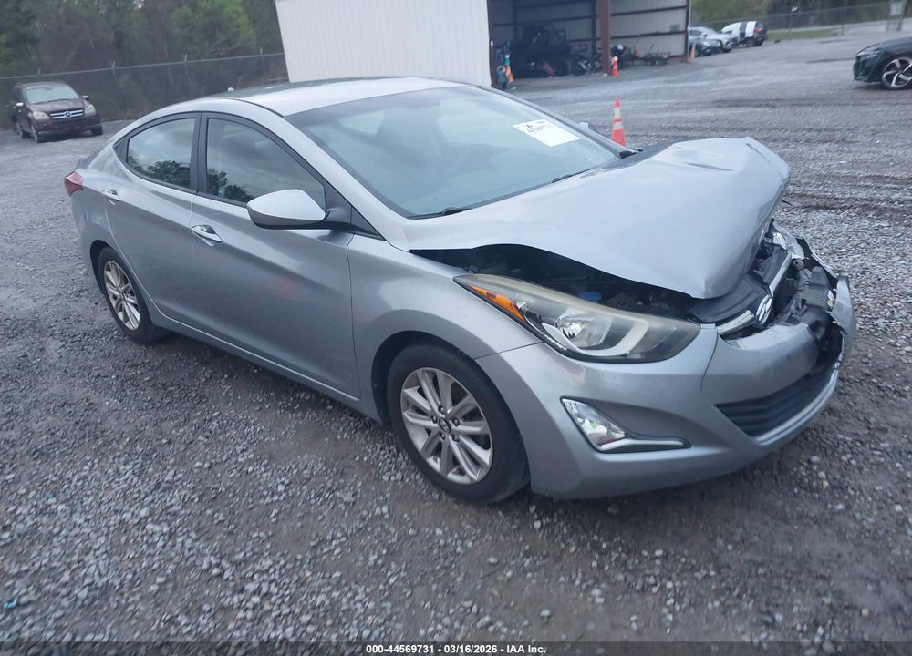 2015 HYUNDAI ELANTRA SE VIN: 5NPDH4AE3FH596745