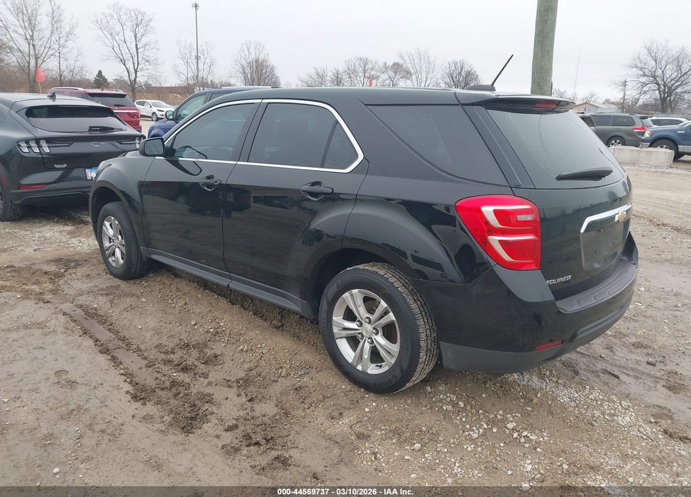 2017 CHEVROLET EQUINOX LS VIN: 2GNALBEK3H1524817