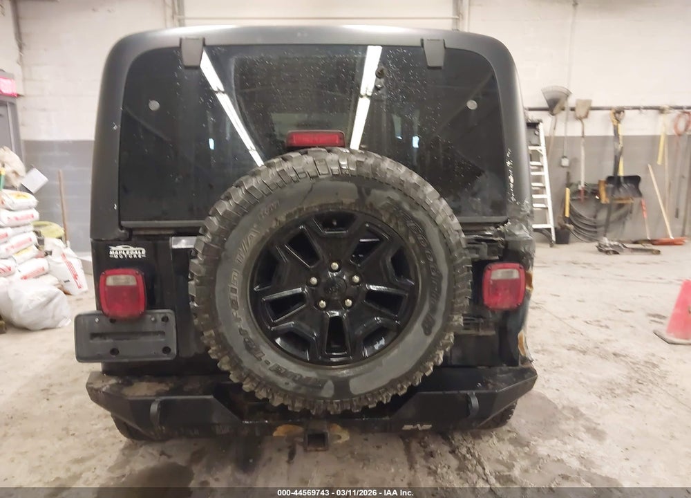 2005 JEEP WRANGLER UNLIMITED VIN: 1J4FA44S85P317513