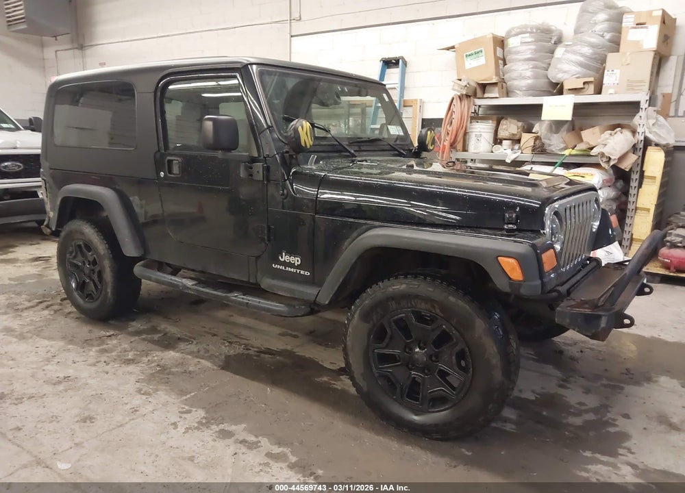 2005 JEEP WRANGLER UNLIMITED VIN: 1J4FA44S85P317513