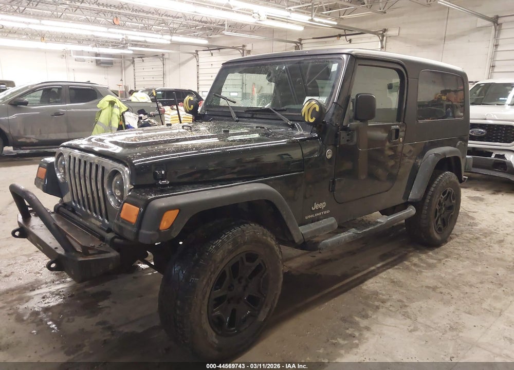 2005 JEEP WRANGLER UNLIMITED VIN: 1J4FA44S85P317513