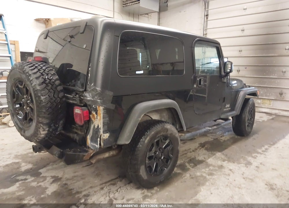 2005 JEEP WRANGLER UNLIMITED VIN: 1J4FA44S85P317513