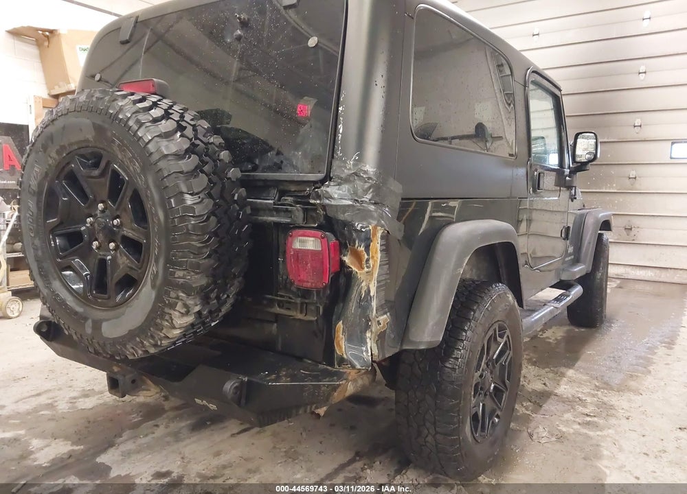 2005 JEEP WRANGLER UNLIMITED VIN: 1J4FA44S85P317513