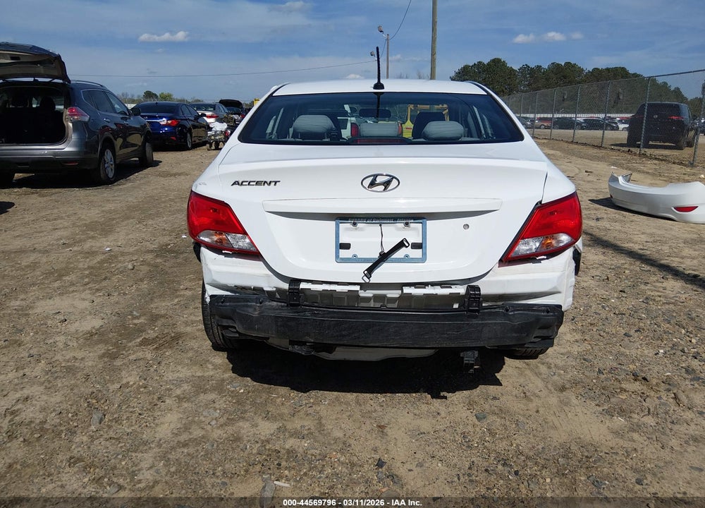 2017 HYUNDAI ACCENT SE VIN: KMHCT4AE2HU314531