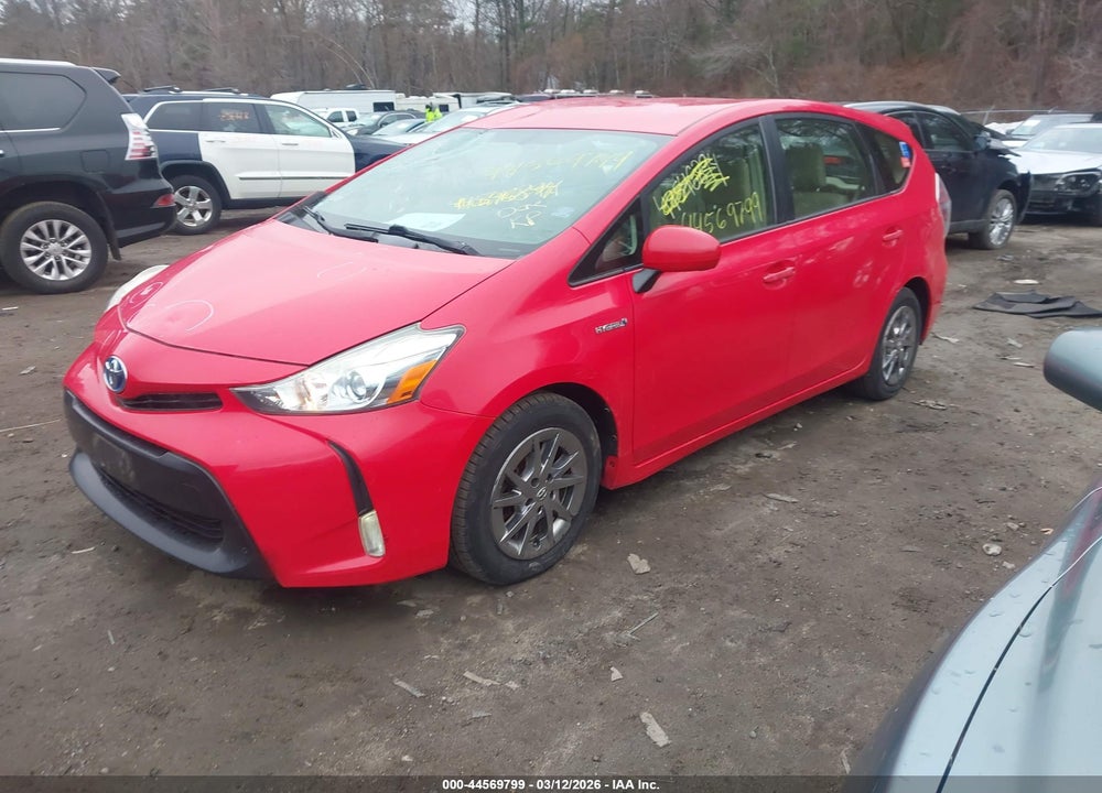 2015 TOYOTA PRIUS V FOUR VIN: JTDZN3EUXFJ017056
