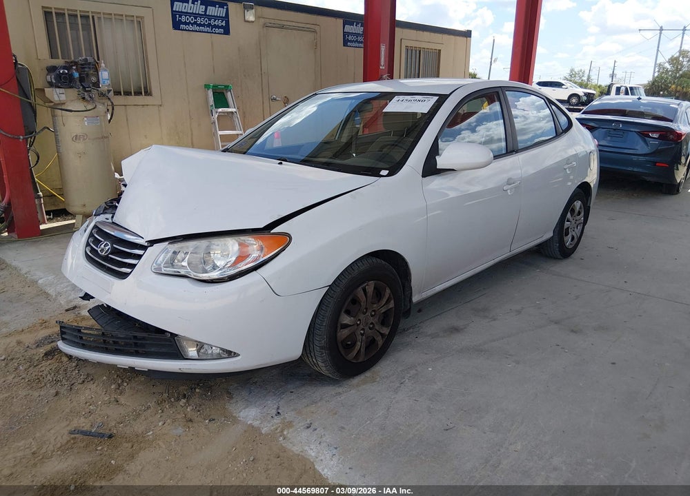 2010 HYUNDAI ELANTRA GLS VIN: KMHDU4AD5AU848797