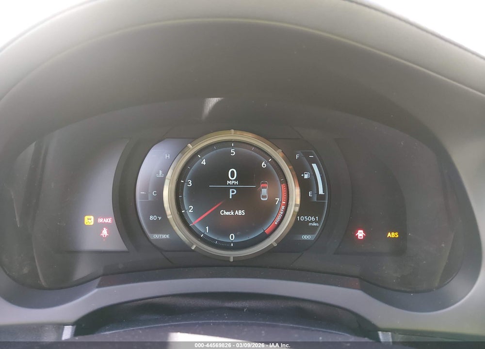 2015 LEXUS IS 250 VIN: JTHBF1D24F5080583