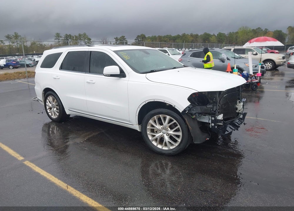 2016 DODGE DURANGO LIMITED VIN: 1C4RDHDG6GC387034