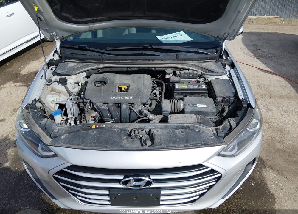 2018 HYUNDAI ELANTRA SEL VIN: 5NPD84LF8JH237826