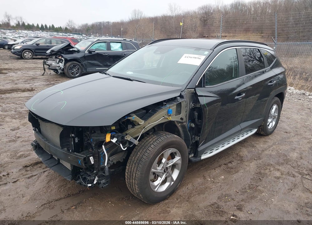 2022 HYUNDAI TUCSON SEL VIN: 5NMJBCAE2NH101915