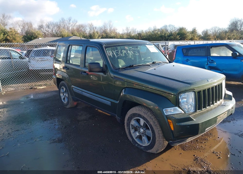2008 JEEP LIBERTY SPORT VIN: 1J8GN28K18W198137