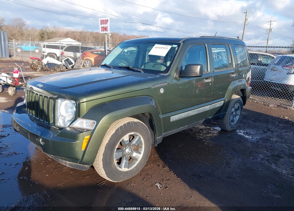 2008 JEEP LIBERTY SPORT VIN: 1J8GN28K18W198137