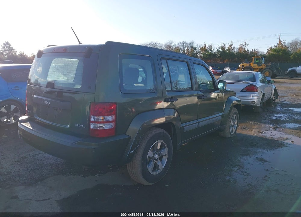 2008 JEEP LIBERTY SPORT VIN: 1J8GN28K18W198137