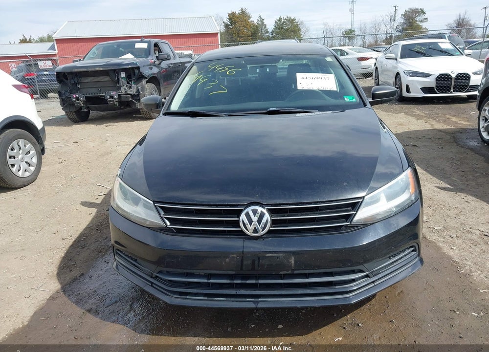 2015 VOLKSWAGEN JETTA 2.0L S VIN: 3VW1K7AJ3FM286475