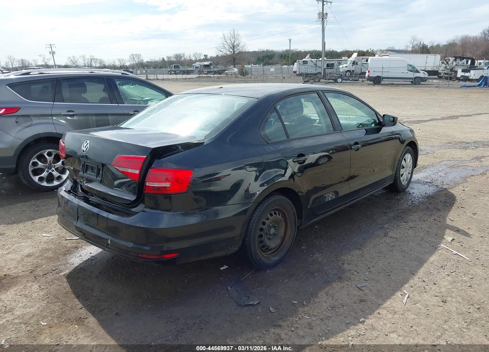 2015 VOLKSWAGEN JETTA 2.0L S VIN: 3VW1K7AJ3FM286475