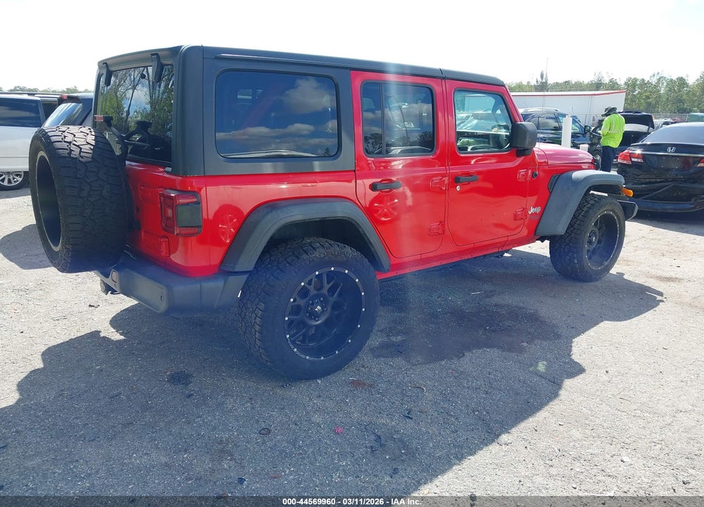 2018 JEEP WRANGLER UNLIMITED SPORT S 4X4 VIN: 1C4HJXDG6JW160205