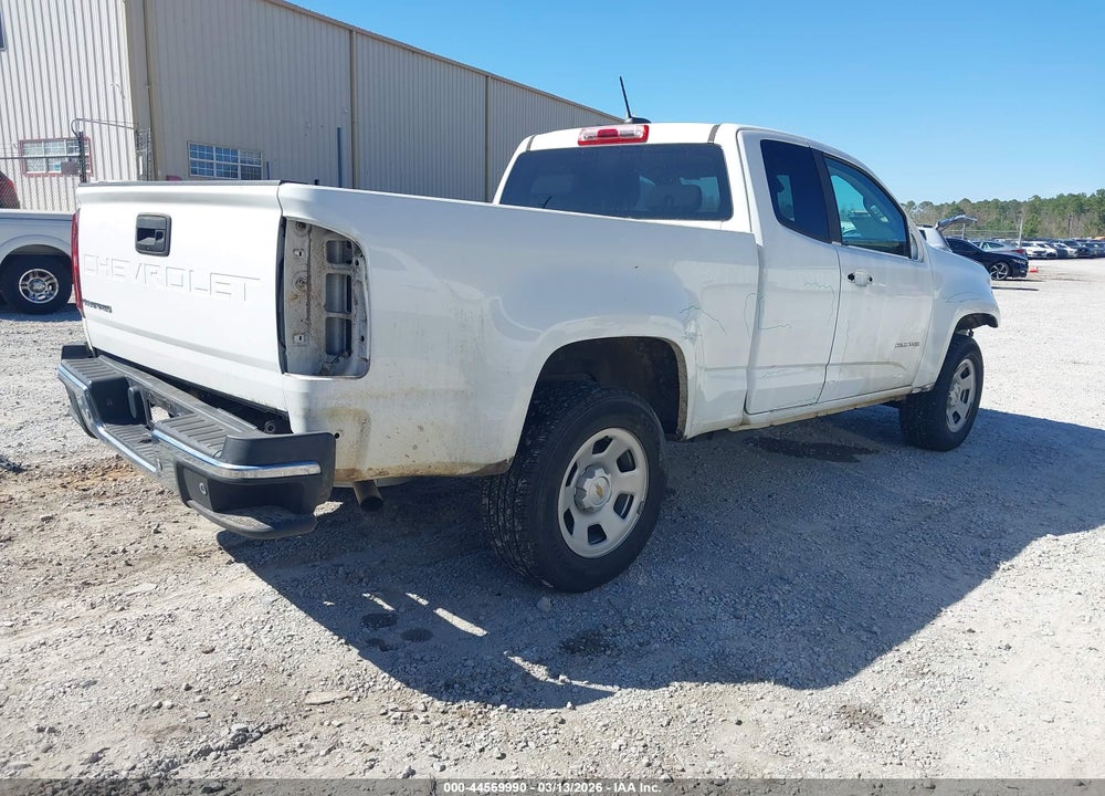 2021 CHEVROLET COLORADO 2WD  LONG BOX WT VIN: 1GCHSBEA8M1101149