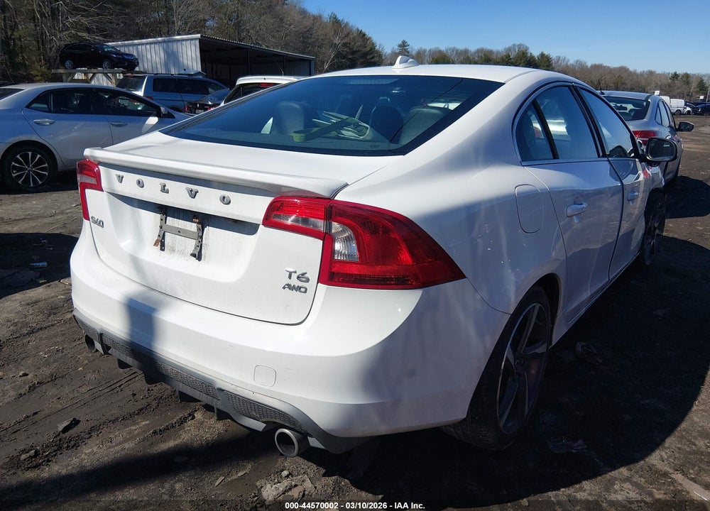 2013 VOLVO S60 T6 PLATINUM VIN: YV1902FH1D2179508