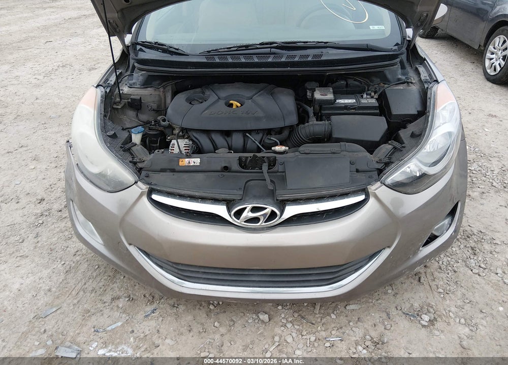 2013 HYUNDAI ELANTRA GLS VIN: 5NPDH4AE8DH447129