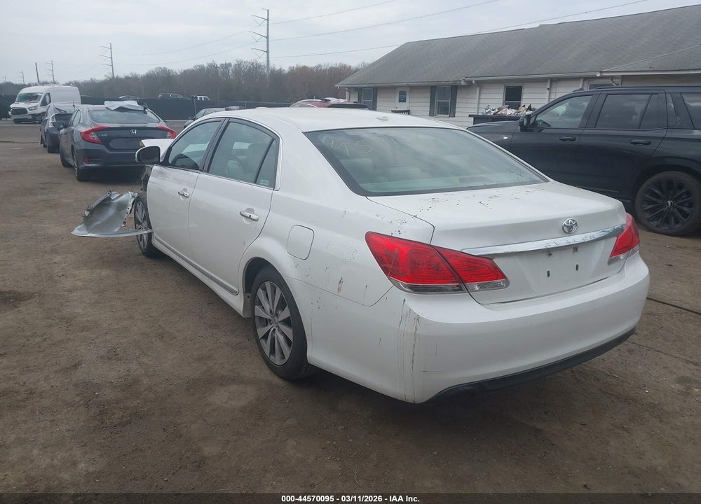 2011 TOYOTA AVALON LIMITED VIN: 4T1BK3DB4BU434574