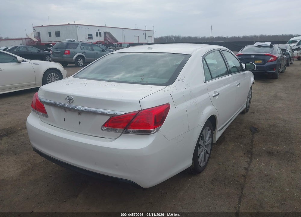2011 TOYOTA AVALON LIMITED VIN: 4T1BK3DB4BU434574
