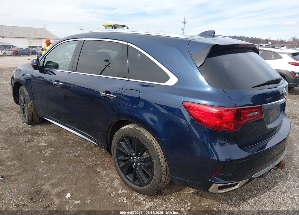 2017 ACURA MDX SPORT HYBRID ADVANCE PACKAGE VIN: 5FRYD7H75HB000931