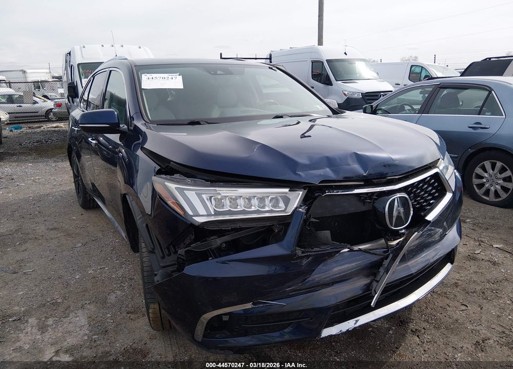 2017 ACURA MDX SPORT HYBRID ADVANCE PACKAGE VIN: 5FRYD7H75HB000931