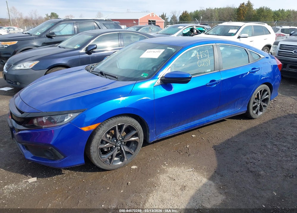 2019 HONDA CIVIC SPORT VIN: 2HGFC2F80KH566525