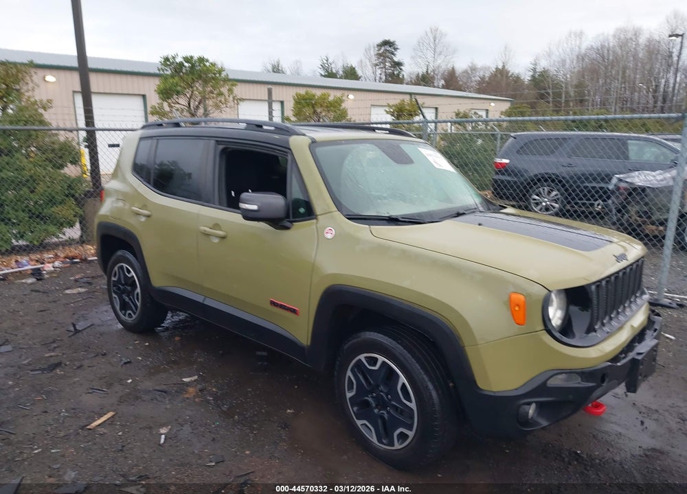 2015 JEEP RENEGADE TRAILHAWK VIN: ZACCJBCT0FPB75645