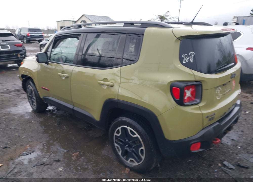 2015 JEEP RENEGADE TRAILHAWK VIN: ZACCJBCT0FPB75645