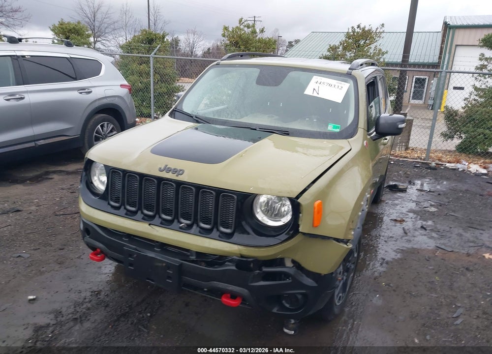 2015 JEEP RENEGADE TRAILHAWK VIN: ZACCJBCT0FPB75645