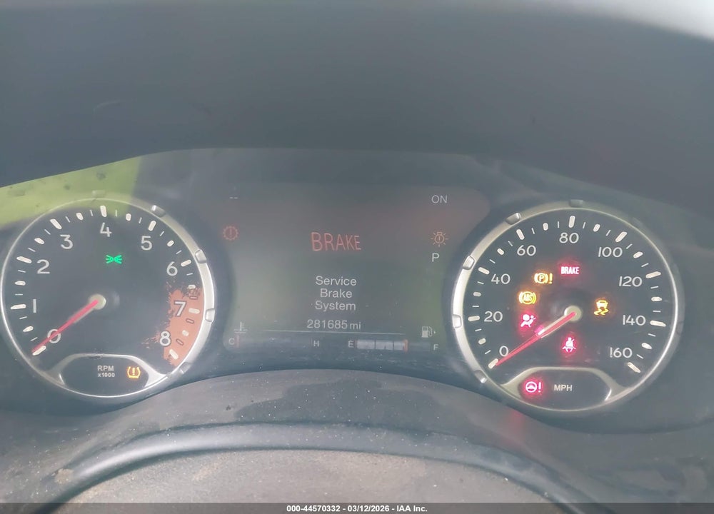 2015 JEEP RENEGADE TRAILHAWK VIN: ZACCJBCT0FPB75645