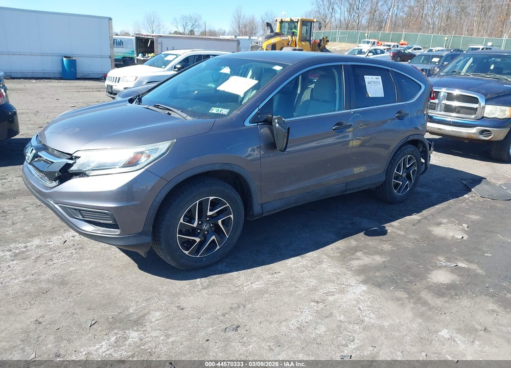 2016 HONDA CR-V SE VIN: 5J6RM4H42GL031148