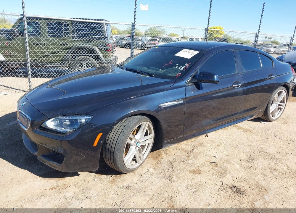 2015 BMW 650I GRAN COUPE VIN: WBA6B2C50FGB99235