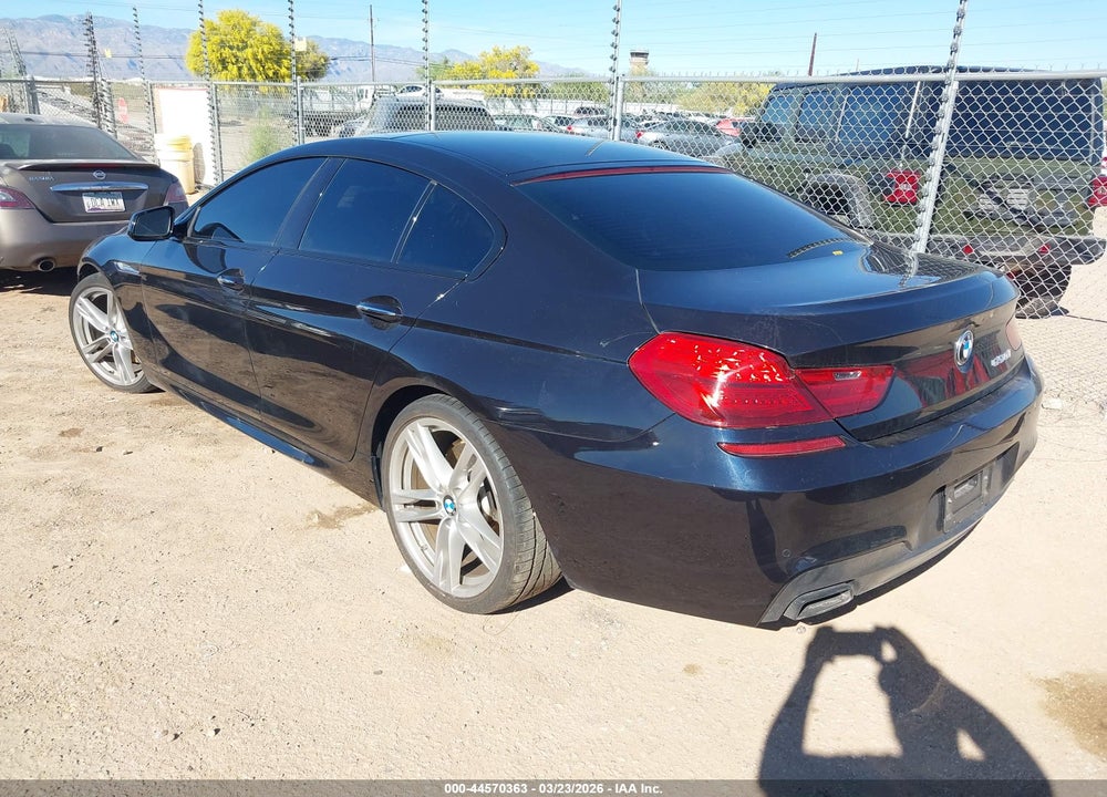 2015 BMW 650I GRAN COUPE VIN: WBA6B2C50FGB99235