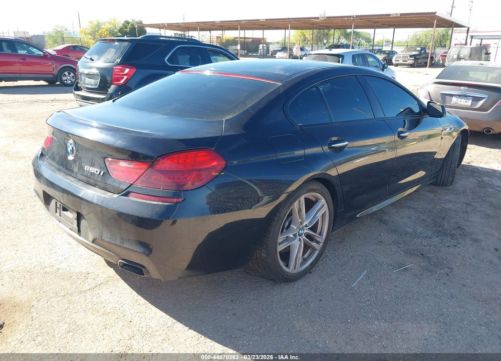 2015 BMW 650I GRAN COUPE VIN: WBA6B2C50FGB99235
