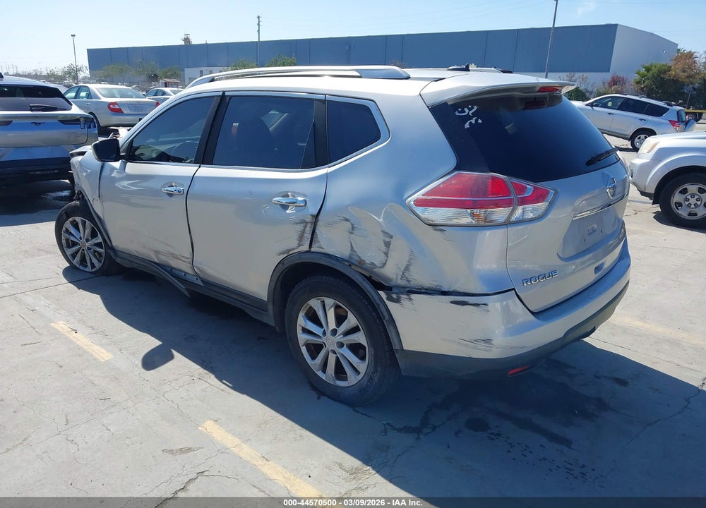 2016 NISSAN ROGUE S/SL/SV VIN: JN8AT2MT9GW006192